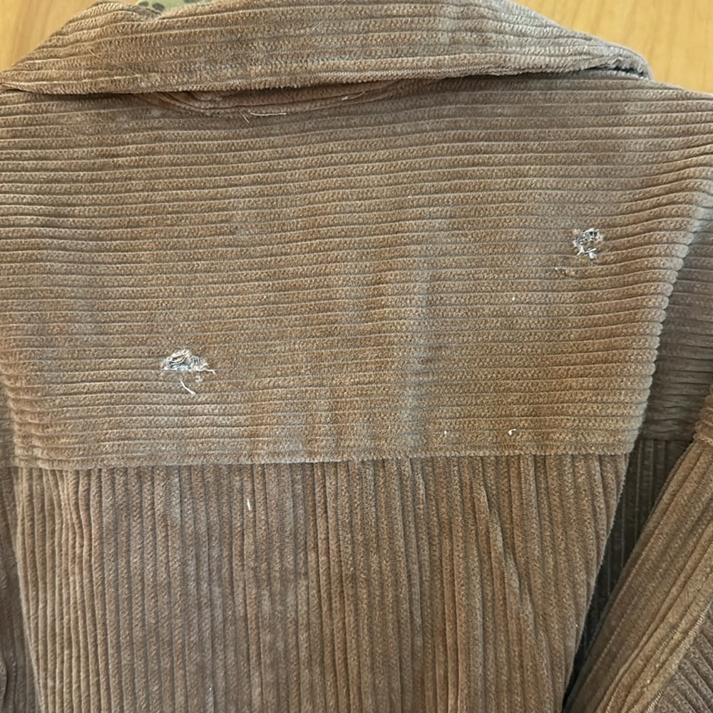 Brown corduroy dress - Picture 3 of 3